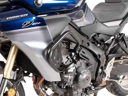 Engine protection bar black incl. protection pads for Yamaha Tracer 9 GT / GT+ / Y-AMT (2025-)