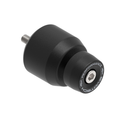 EP Triumph Tiger 1200 Rally Pro Handlebar End Weights (Black) (2022) (PRN001942-016046-016048-04) - EVOTECH PERFORMANCE