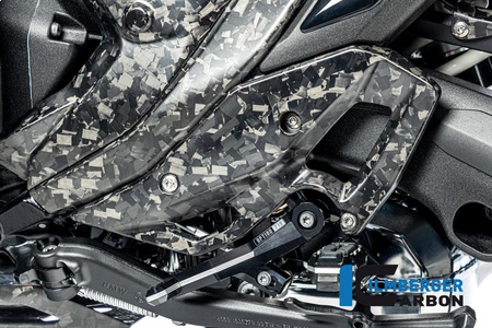Osłona pięty lewa BDC matt - black diamond carbon BMW R 1300 GS od 2023 ILMBERGER BM.FSL.016.R23GS