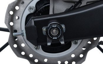 SLIDERY TYLNEJ OSI RG RACING HONDA CB125R 18- BLACK