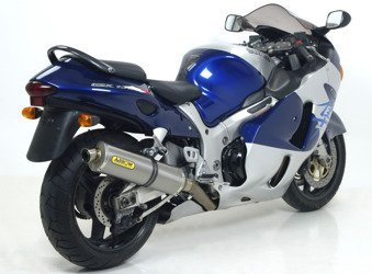 Tłumik końcowy Arrow Maxi Race-Tech Aluminium Suzuki GSX 1300R Hayabusa 1999-2006