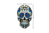 Tankpad PUIG Skull Niebieski (A) 3673A