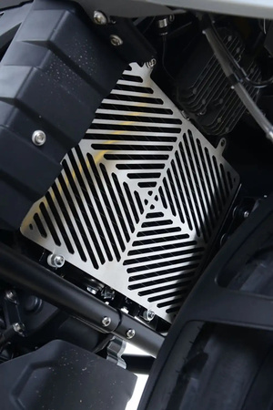 RG RACING OSŁONA CHŁODNICY BMW G310R '17- '23 / G310GS '17- '23 STAL NIERDZEWNA