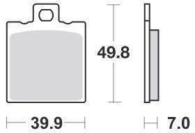 KLOCKI HAMULCOWE SBS 737 RQ