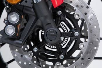 SLIDERY PRZEDNIEGO ZAWIESZENIA SW-MOTECH YAMAHA TRACER 9 (20-) BLACK