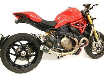 Tłumik końcowy + decat Austin Racing DUCATI MONSTER 821/1200