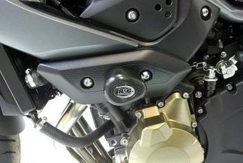 CRASHPADY AERO RG RACING YAMAHA XJ6 09-12/DIVERSION 09- BLACK