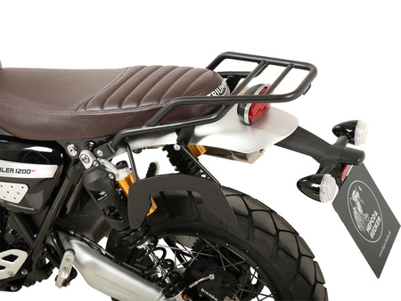 Tube rear rack black for Triumph Scrambler 1200 XE (2024-)
