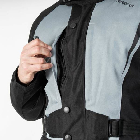 KURTKA TEKSTYLNA OZONE TRAKER BLACK/GREY