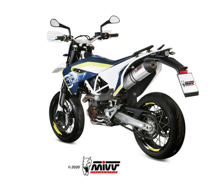 Mivv Tłumik końcowy OVAL TITANIUM with carbon cap HUSQVARNA 701 ENDURO / SUPERMOTO 2017-2020