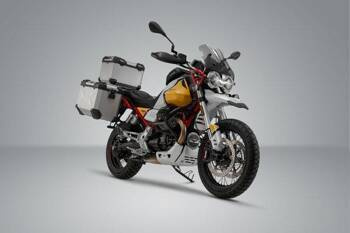 ZESTAW ZABEZPIECZAJĄCY MOTOCYKL ADVENTURE SW-MOTECH MOTO GUZZI V85 TT (21-)