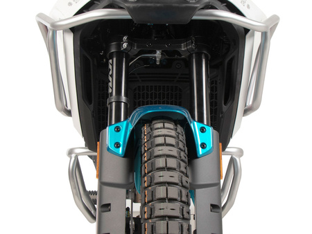 Engine protection bar silver for CF Moto 450 MT (2024-)