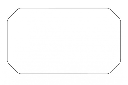 Osłona wyświetlacza do Aprilia RS 457 24-25 Przezroczysty (W) 22247W