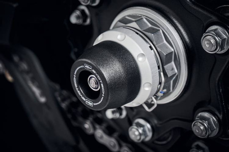 Evotech Performance crash pady osi zestaw - Triumph Speed Triple 1200 RR (2022+)