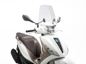Owiewka PUIG do Piaggio Medley 125 2020-2024 / 150 2021-2025 (Urban) Przezroczysty (W) 20287W