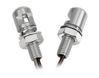 90175 Śruby led, niebieskie światło, 2 szt - aluminium