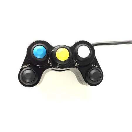 ALPHA RACING ZESTAW PRZYCISKÓW LEWYCH BMW S1000RR 2015-2018