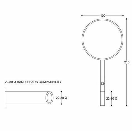 Barracuda SINTESY Lusterka RETRO