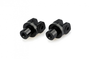 Mocowanie sportowych podnóżków PUIG 9235 (przód / tył) Czarny (N) 9235N