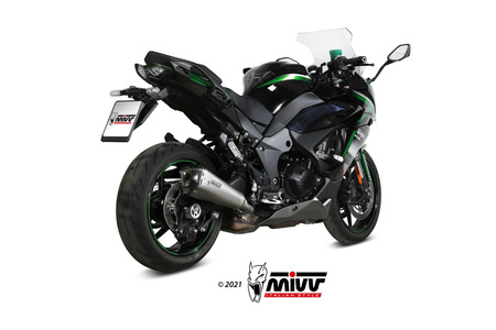 Mivv Tłumik końcowy DELTA RACE STAINLESS STEEL KAWASAKI NINJA 1000 SX / TOURER 2020-2024