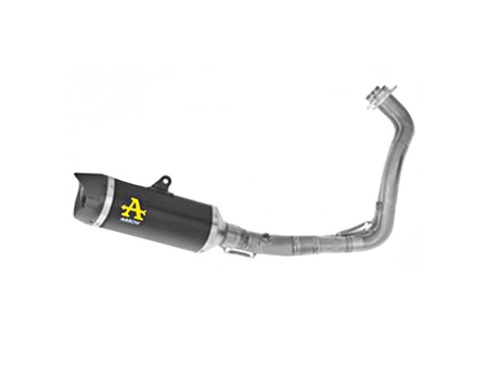 ARROW Układ Wydechowy Thunder Aluminium Dark Yamaha MT-07 2025-2026