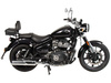 Sissybar with rearrack black for Royal Enfield Super Meteor 650 (2023-)