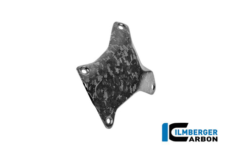 Osłona lewej strony crash bar z włókna węglowego matowa carbon - bmw r 1300 gs adventure (od 2023) black diamond carbon ILMBERGER BM.VAL.005.24GSA