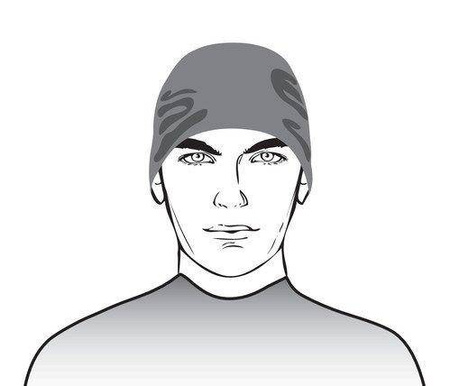 91434 Czapka z poliestru pod kask 