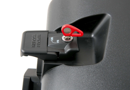 Fixing lock for Junior or Journey side case - black