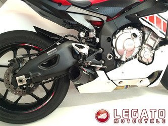 Tłumik końcowy + decat Austin Racing YAMAHA R1 2015-2017  GP3-GP1R