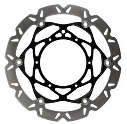 EBC Tarcza hamulcowa motocyklowa SMX6932 Supermoto, 320mm, konturowa, Carbon Look