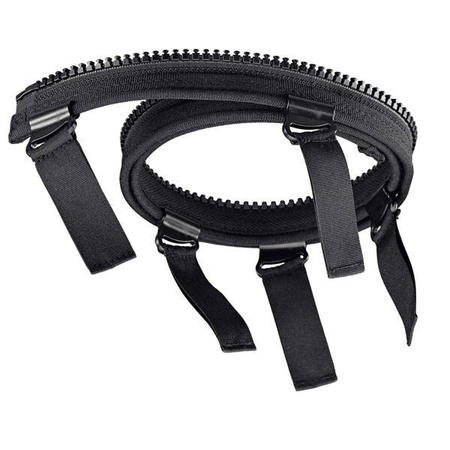 Pas do połączenia Kurtki z Jeansami Held Black 94cm