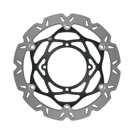 EBC Tarcza hamulcowa motocyklowa SMX6254 Supermoto, 320mm, konturowa, Carbon Look