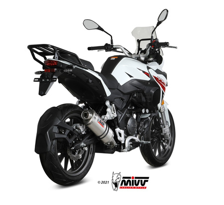 Mivv Tłumik końcowy OVAL stal nierdzewna BENELLI TRK 251 2019-2024