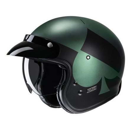 KASK HJC V31 KUZ BLACK/GREEN