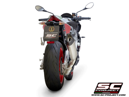 SC-Project tłumik końcowy  końcowy  SC1-R  Titanium Aprilia Tuono V4 2017-2020