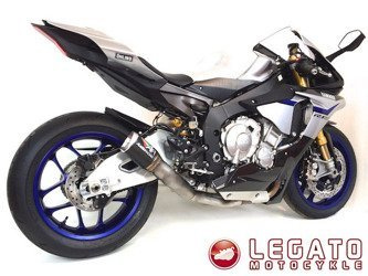 Tłumik końcowy + decat Austin Racing YAMAHA R1 2015-2017 GP1R