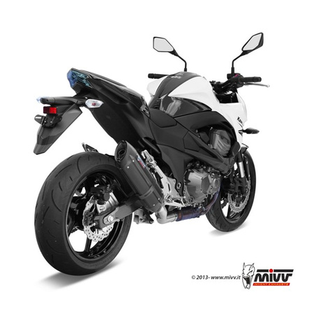 Mivv Tłumik końcowy SUONO BLACK stal nierdzewna KAWASAKI Z 800 E 2013-2016