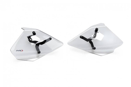 Deflektory boczne górne owiewki do BMW F850GS / R1200GS / R1250GS (do kierunkowskazów akcesoryjnych BMW LED) Przezroczysty (W) 20812W