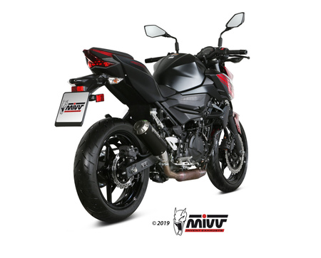 Mivv Tłumik końcowy MK3 BLACK stal nierdzewna KAWASAKI Z400 2019-2023