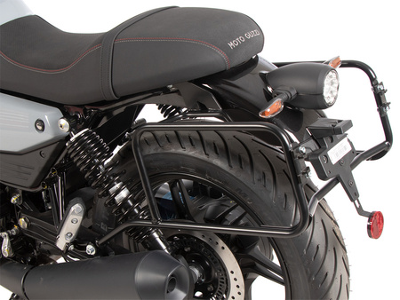 Side carrier permanent mounted black for Moto Guzzi V7 Stone (2025-)
