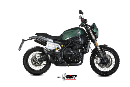 Mivv Tłumik końcowy X-M1 BLACK stal nierdzewna BENELLI LEONCINO 800 TRAIL 2022-2024