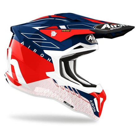 KASK AIROH STRYCKER SKIN RED GLOSS