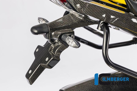 Uchwyt tablicy rejestracyjnej carbon do motocykla BMW R 1200 R (LC) od 2015 / BMW R 1200 RS (LC) od 2015 ILMBERGER NHO.018.R12RL.K