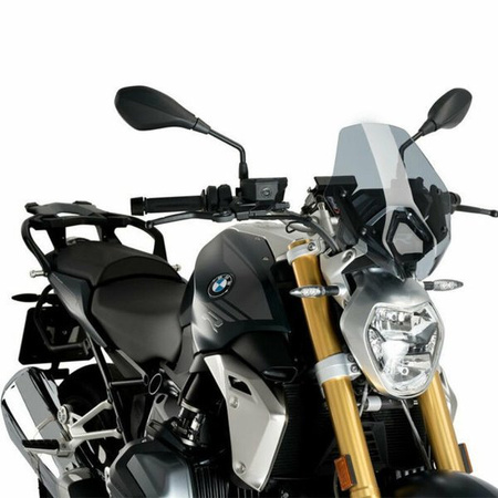 OWIEWKA PUIG DO BMW R1250R 2018-2022 (SPORT) LEKKO PRZYCIEMNIANA