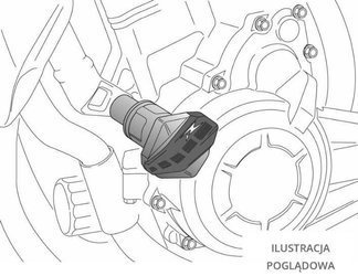 CRASH PADY PUIG DO YAMAHA R1 04-06