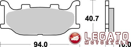 KLOCKI HAMULCOWE SBS 691 HS