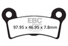 EBC Klocki hamulcowe FA605/4V V-PAD (kpl. na 1 tarcze)