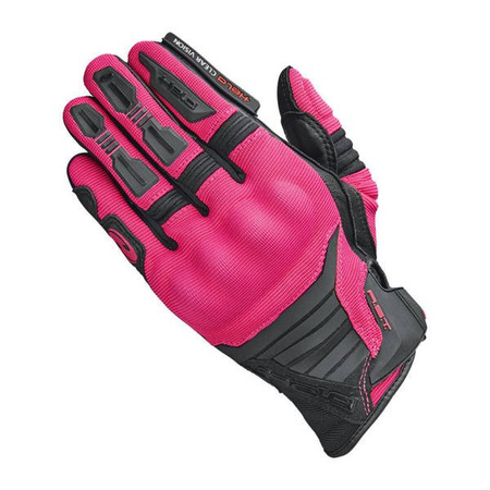 Motocyklowa Rękawice Skórzano-Tekstylne Held Lady Hamada Black/Pink