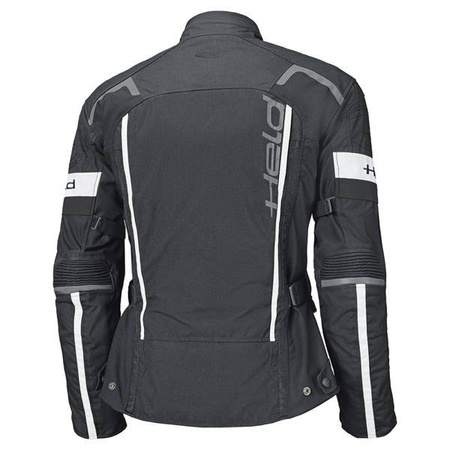 Motocyklowa Kurtka Tekstylna Held 4-Touring II Black/Grey/White